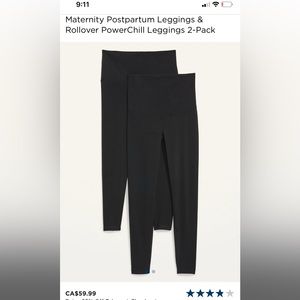 2 PAIRS Xl maternity